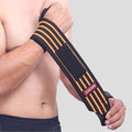 1Pcs Sports Safety Accessories Sports Wrist Support Strap Elastic Wrist Band Weight Lifting Straps Gym Accessories