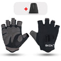 SKDK Neutral Elastic Gym Fitness Gloves Dumbbell Crossfit Weight Lifting Body Building Breathable Sports Gloves Gym Accessories