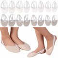 Rhythmic Gymnastics Shoes Soft Half Socks Ballroom Art Gym Accessories  Elastic Dance Shoes Gymnastics 2 Colors